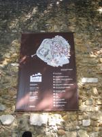 Plan des Castelo de Sao Jorge