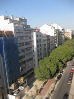 Blick aus dem Hotelfenster