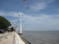 Die Seilbahn im Expo-Gelände