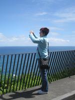 Reisebegleiterin Katrin in Aktion