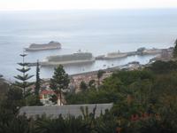 Kreuzfahrschiffe im Hafen von Funchal