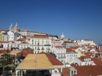 die Alfama mit St. Vincent Kloster