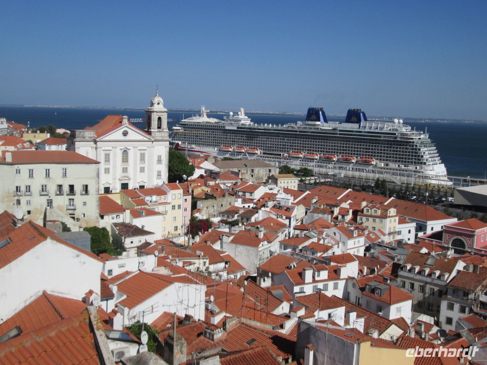 Alfama und Kreuzfahrtterminal