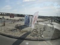 Hinweis auf das Radrennen Vuelta