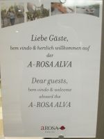 Willkommen auf der aROSA Alva !