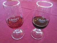 unsere 2 Portweinproben