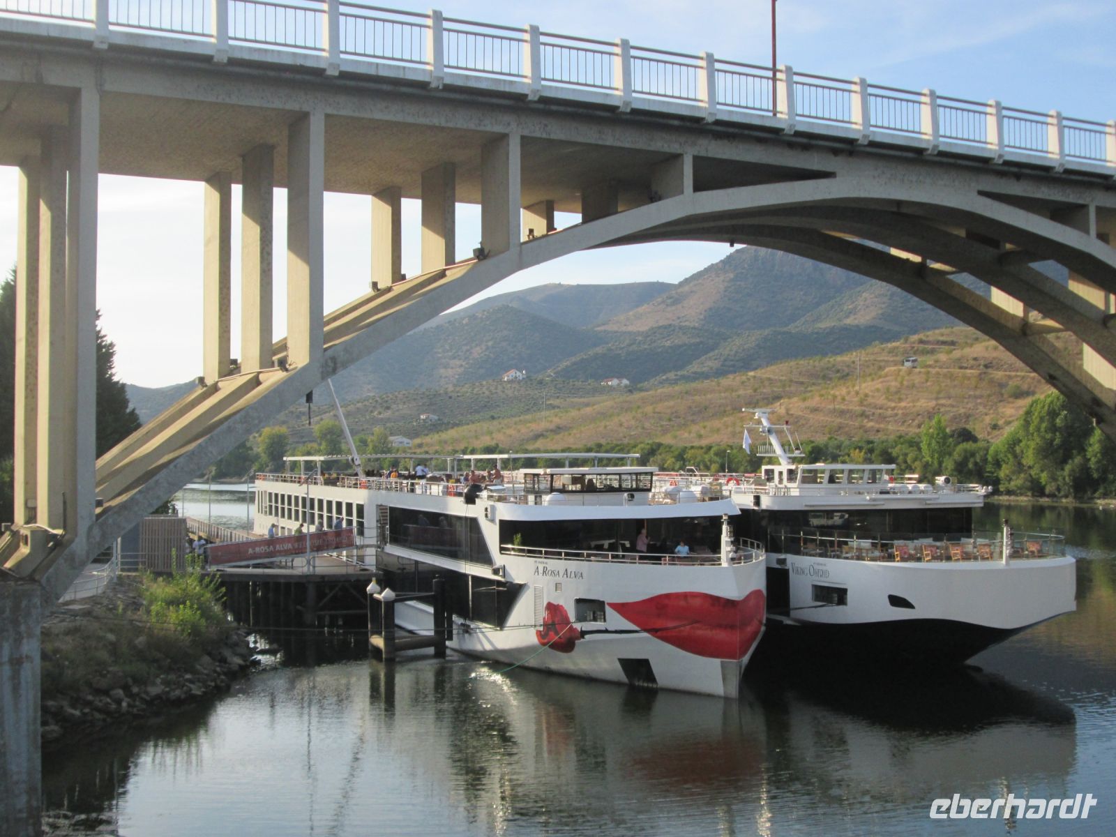 Anlegeplatz in Barca d' Alva