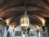 Mateus Palast: Esskastaniendecke, größte im Palast