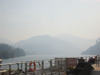 nach Beginn der Waldbrände, sieht man nichts mehr