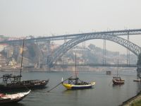 Brücke Luis I. mit Rabelo Booten