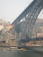Porto: Brücke Luis I. mit Schrägaufzug