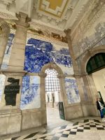 Porto- Azulejos-Wandbilder im Bahnhof