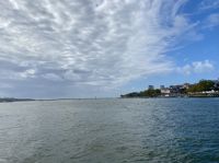 Porto - Mündung des Douros in den Atlantik