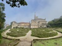 Wald von Bussaco - Palast mit Parkanlage