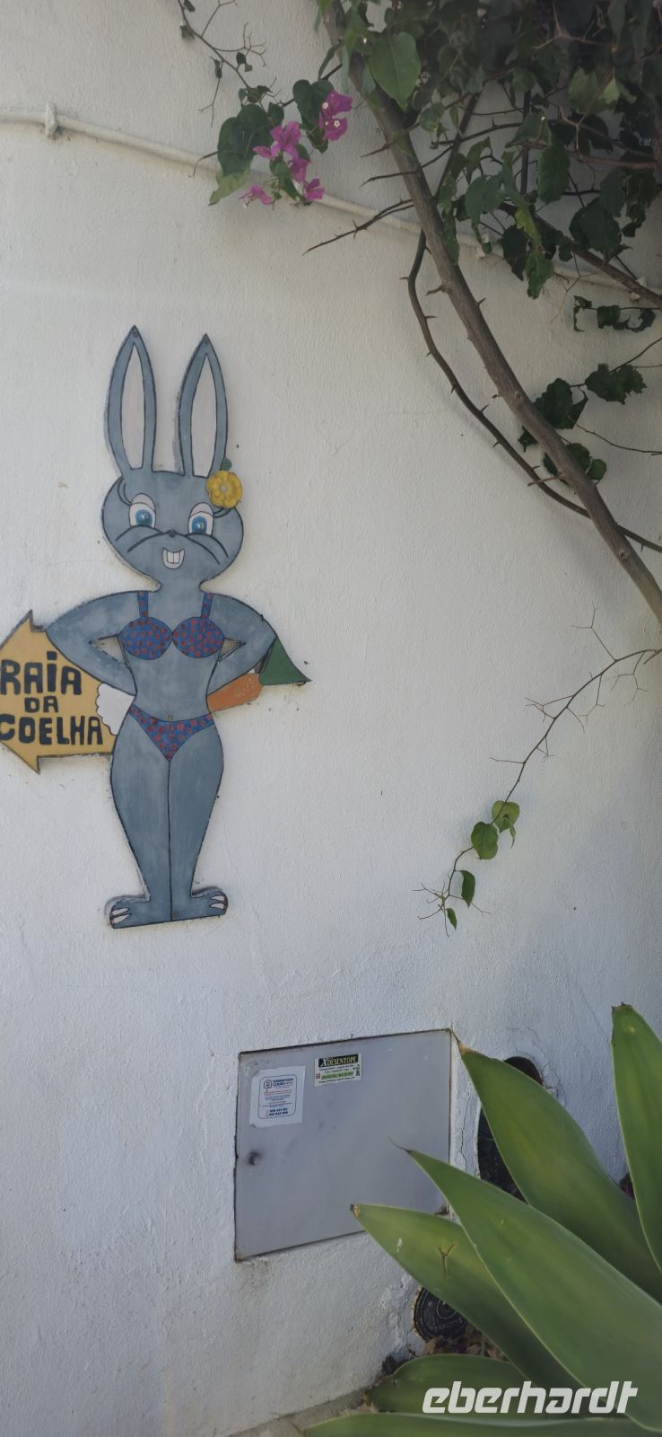 Weg zum Strand in Albufeira