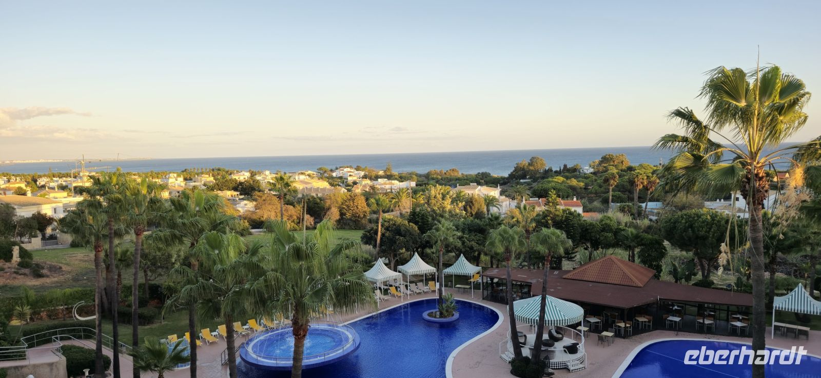 Blick vom Hotel in Albufeira