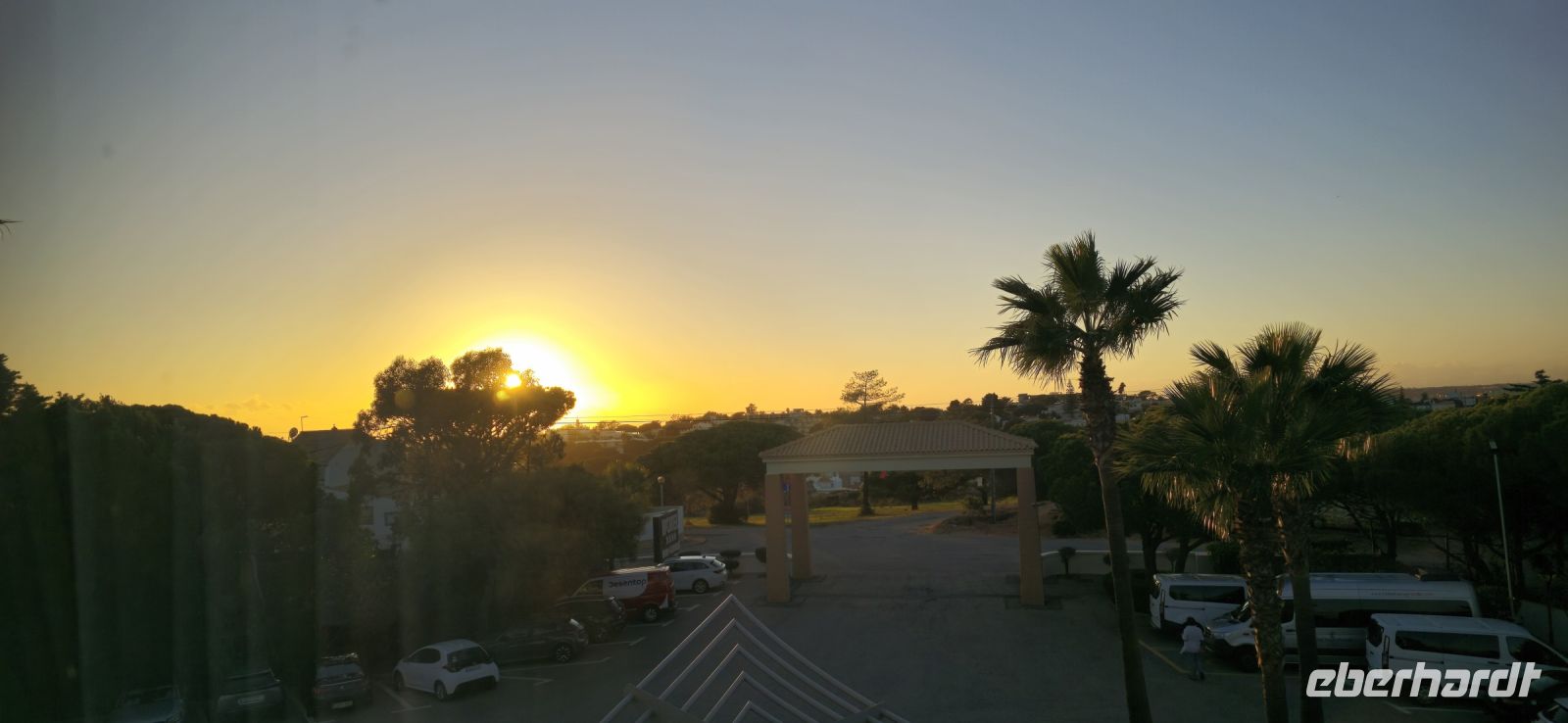 Blick vom Hotel in Albufeira