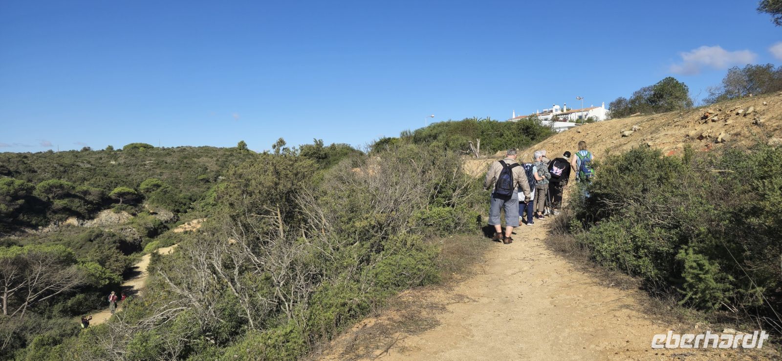 Start unserer Klippenwanderung