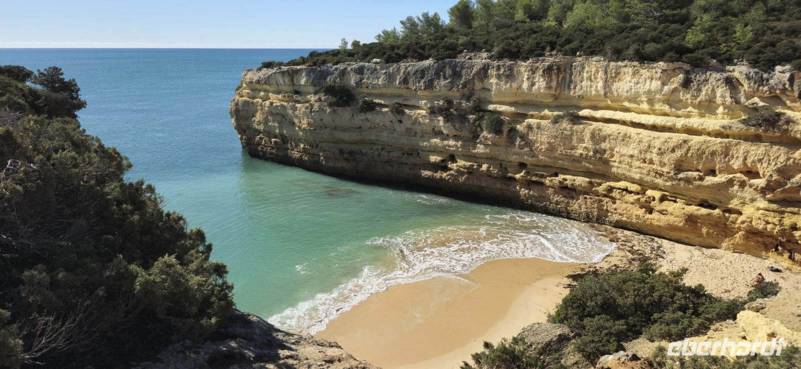 Bucht an der Felsalgarve