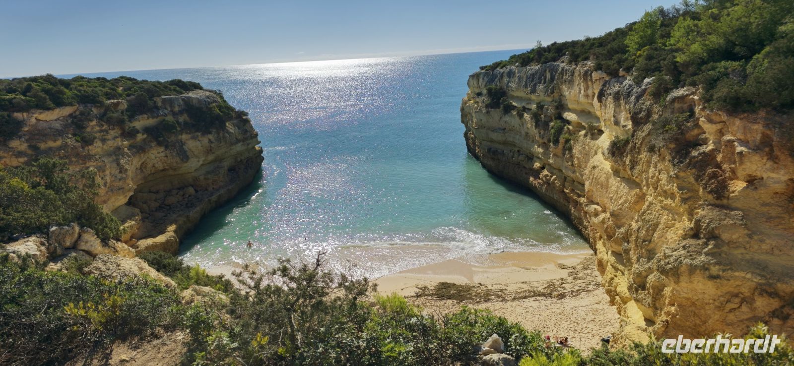 Bucht an der Felsalgarve