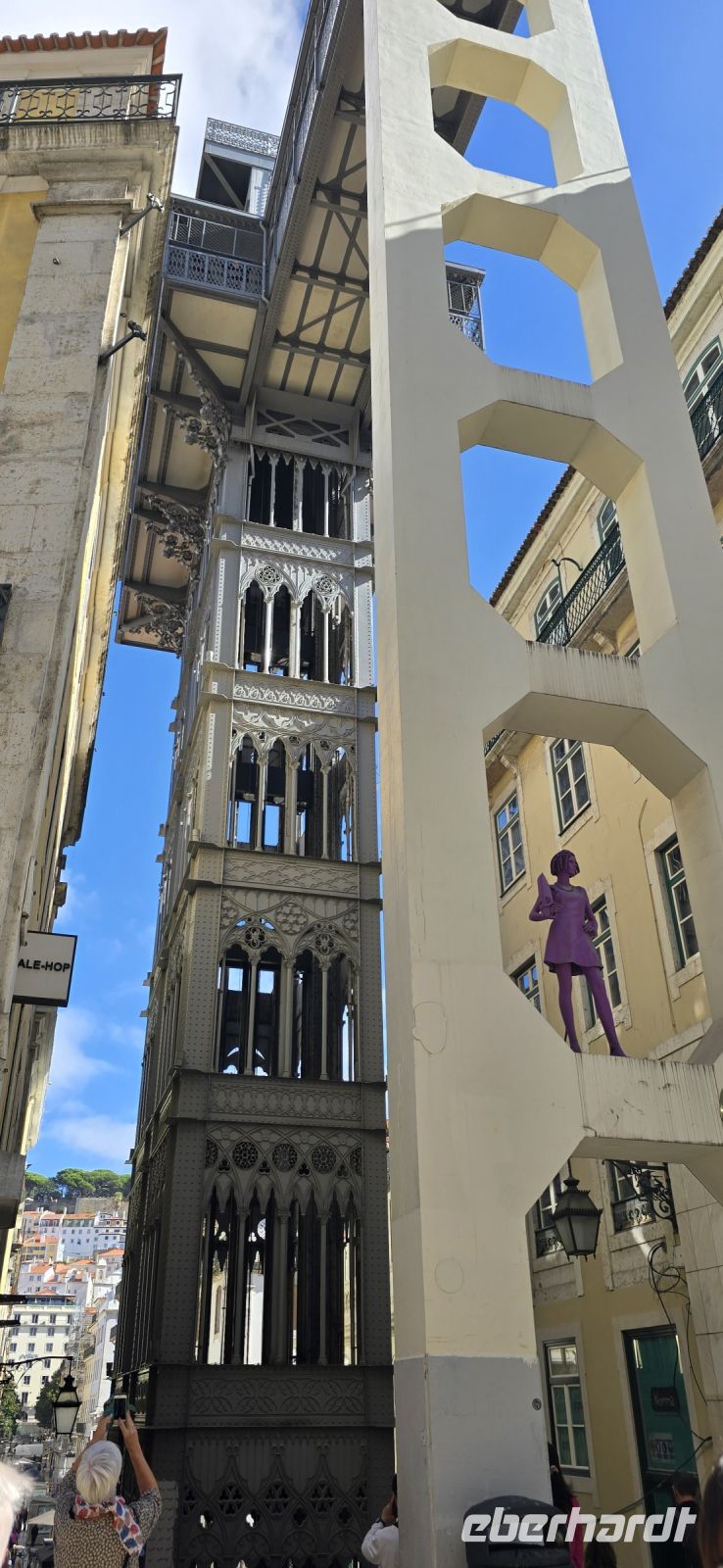 Fahrstuhl in Lissabon