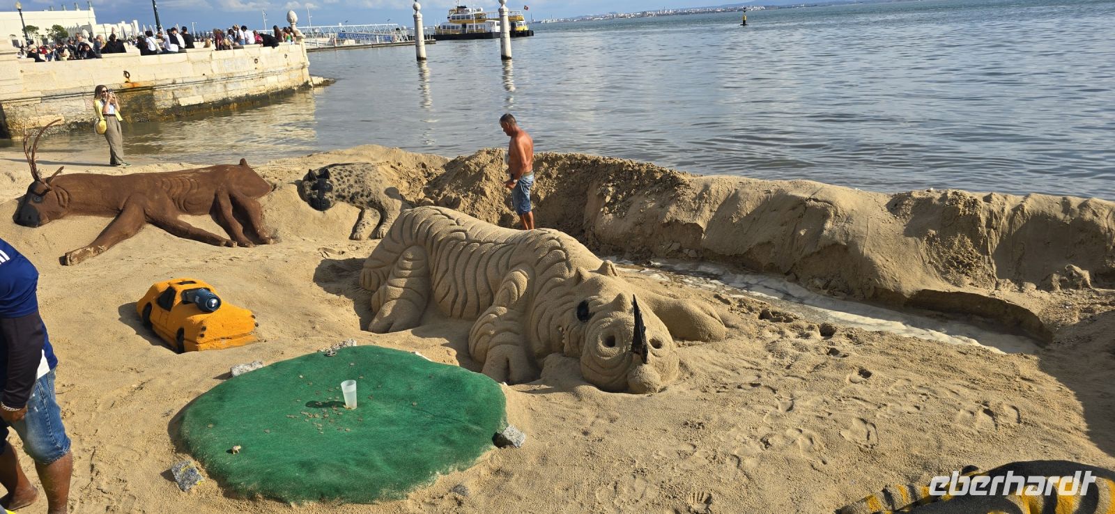 am Handelsplatz Lissabon