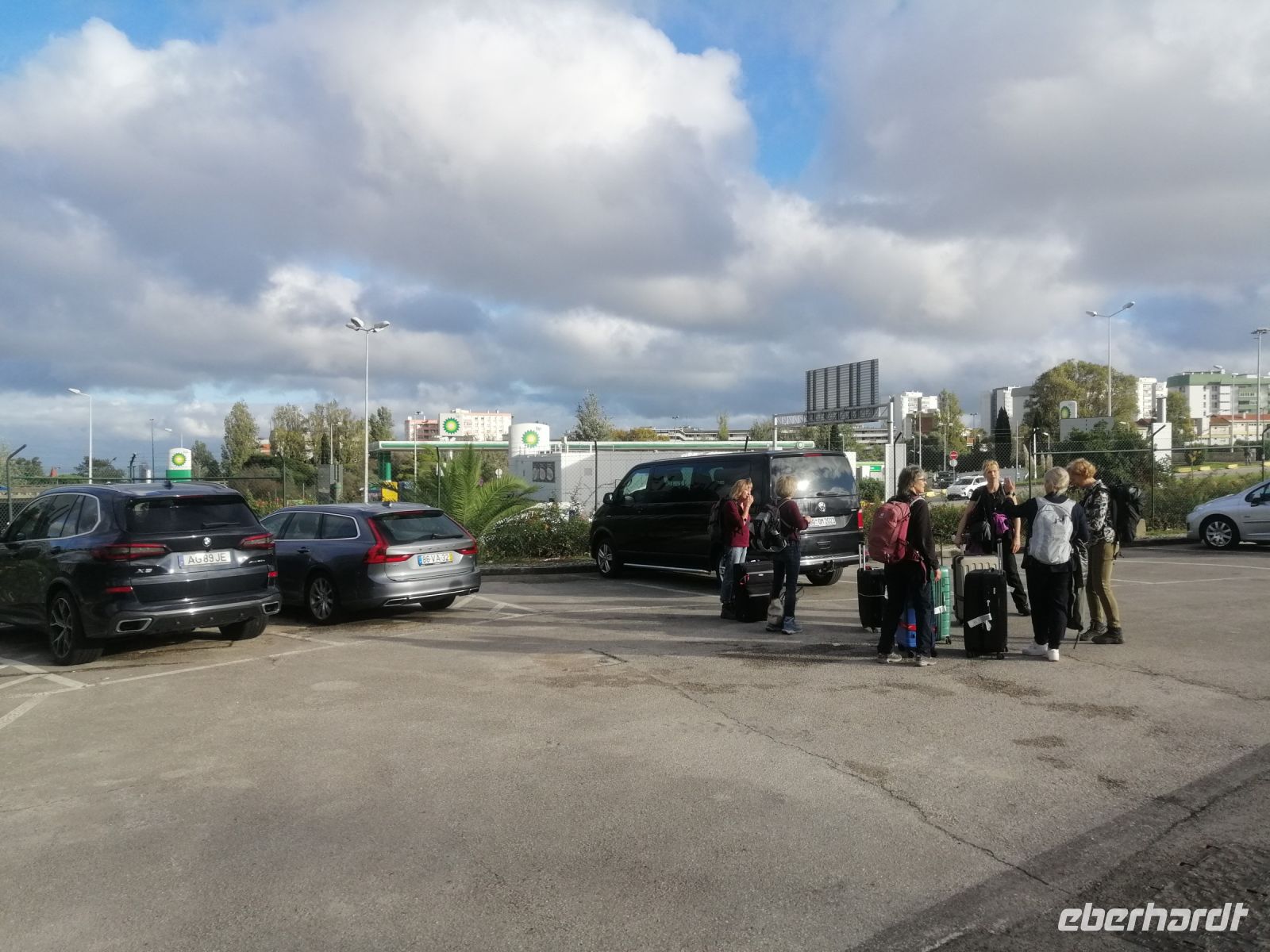Treffen mit Holger am Flughafen