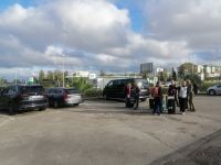 Treffen mit Holger am Flughafen