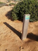 Wanderweg-Markierung: der Fischerweg