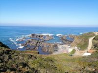 Hafen von Almograve: Startpunkt der Wanderung