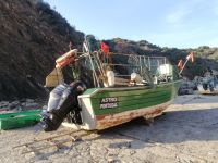 Fischerhafen auf der Wanderstrecke