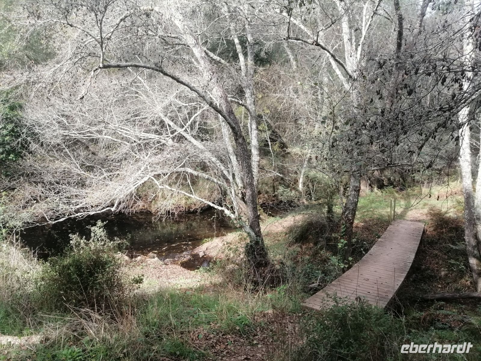 eine kurze Pause am Bach