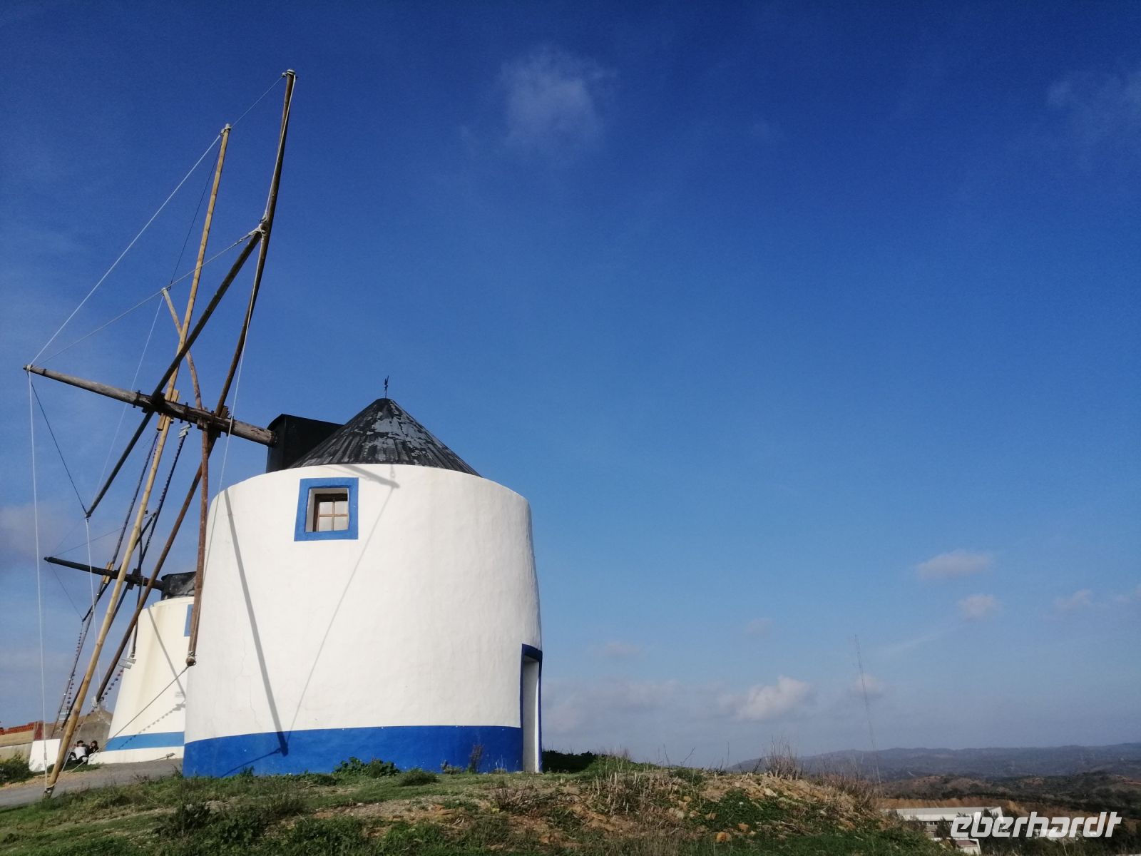 Besichtigung einer Windmühle in Odemira