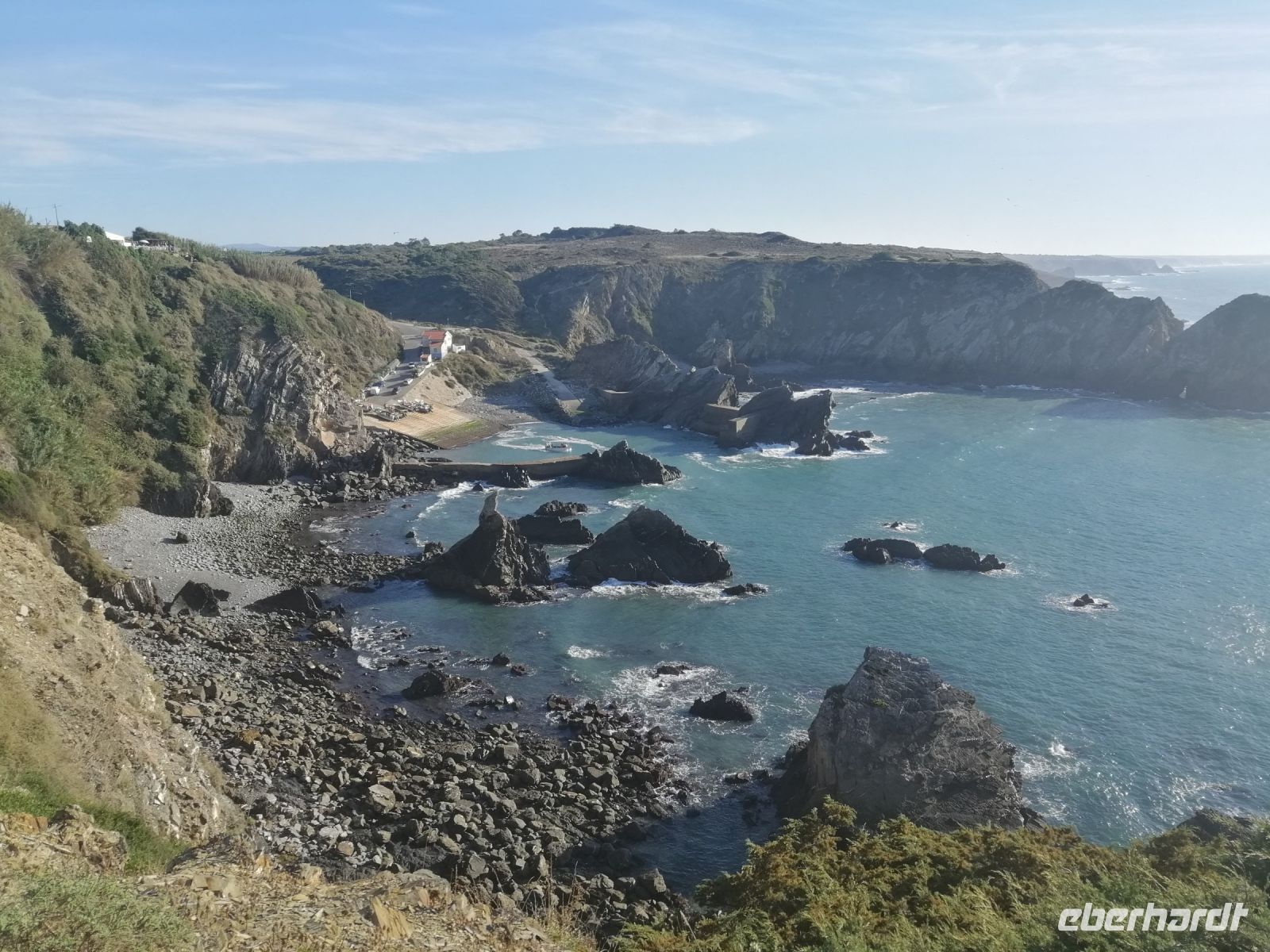 Wanderung auf der Rota Vicentina zu den Bernosas 