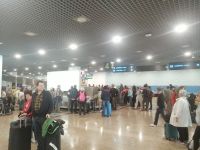 Ankunft am Flughafen auf Madeira