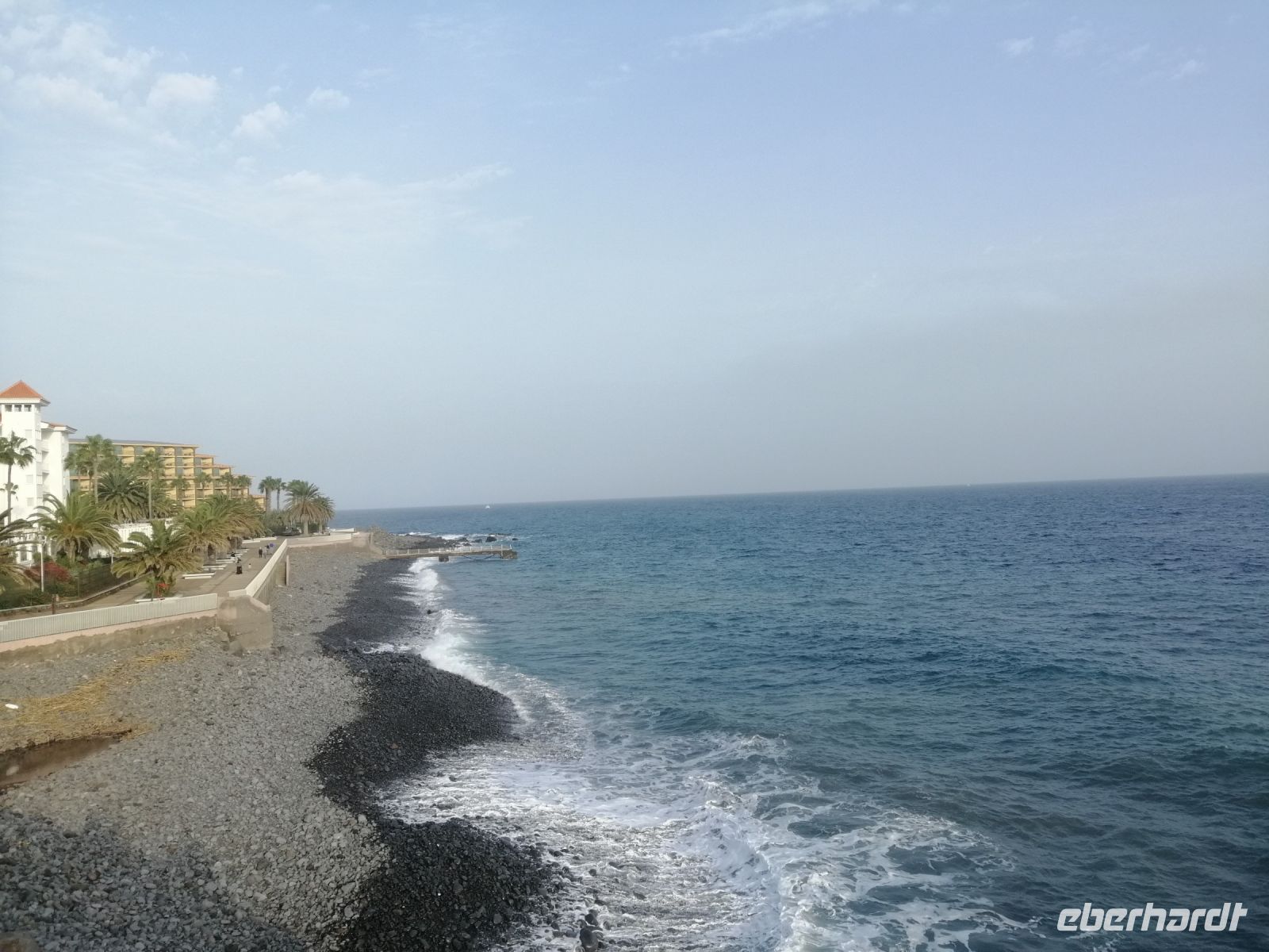 Küstenpromenade vom Hotel in Canico