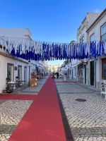 Blick in die Gassen von Vila Real de Santo Antonio