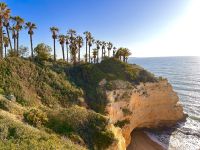 Noch einmal den tollen Ausblick im Hotel genießen 