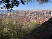 Aussicht von der Burg Sao Jorge