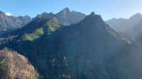 Bergpanorama, Madeira, Portugal, Sonne, Silvesterreise