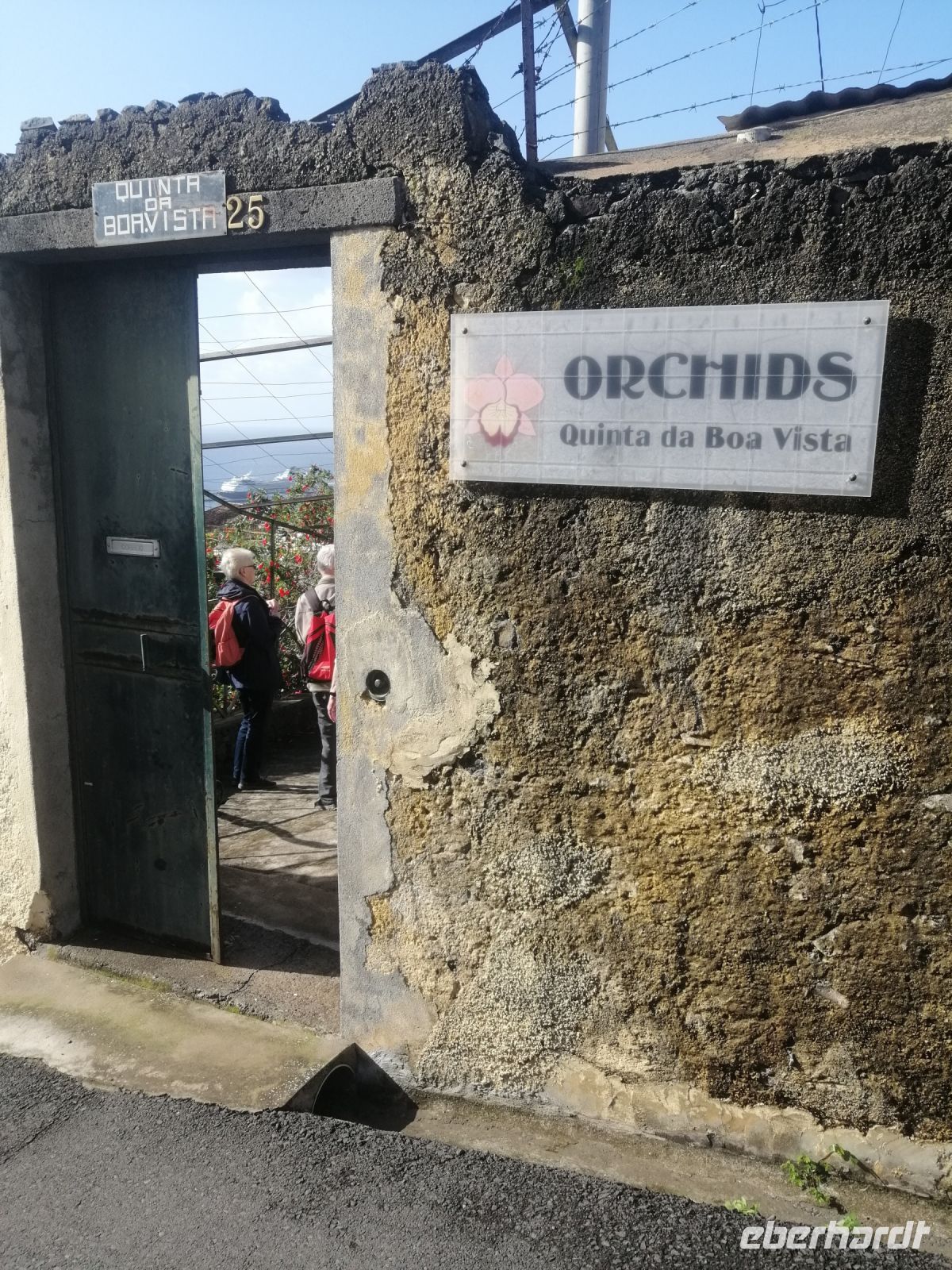 auf Patrick´s Quinta do Boa Vista (Orchideen Garten) 