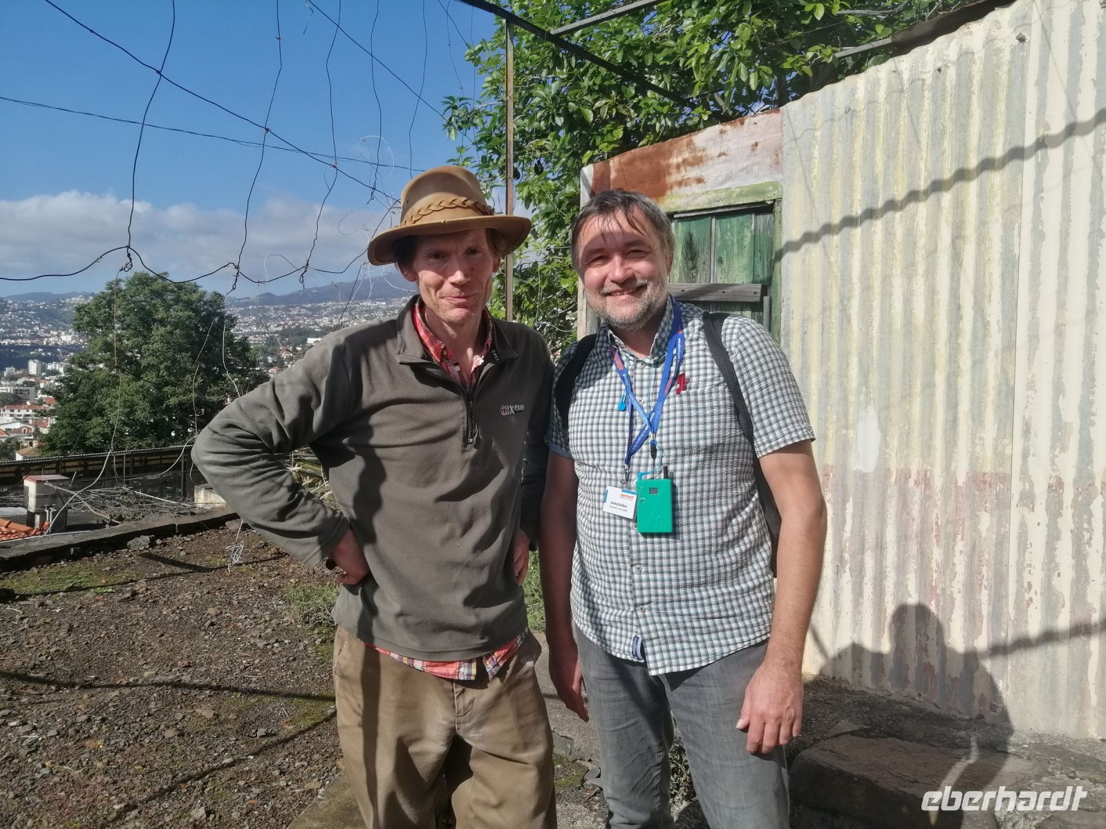 Orchideen Garten - Quinta do Boa Vista: Patrick und Andrej