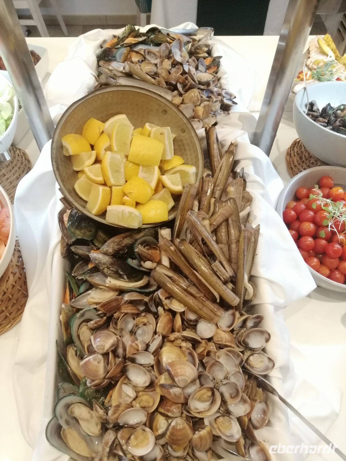 Festliches Abendessen am Heiligen Abend