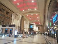 Ankunft in Leipzig, Leipziger Hauptbahnhof