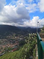 Blick von Pico do Facho ...