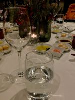 Abendessen im Hotel Restaurant