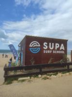 Surf Schule am Strand  von Albufeira