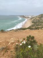 Bucht im Hintergrund Burgau 