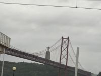 Lissabon - Golden Gate und Christus Statue