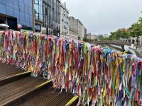 Aveiro - Schleifen statt Liebesschlösser